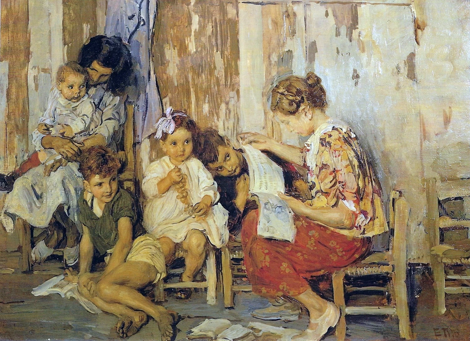 117-Ettore Tito-La maestrina  